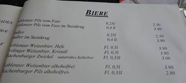 ドイツビール種類