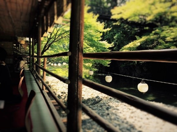 京都の高雄にあるもみぢ家の川床ランチの口コミ情報