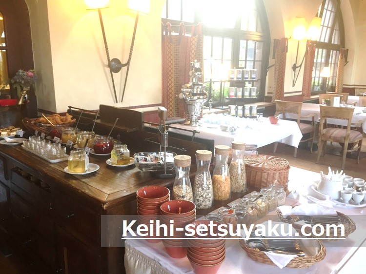 ヴァルトブルク城のホテルの朝食の感想と口コミ